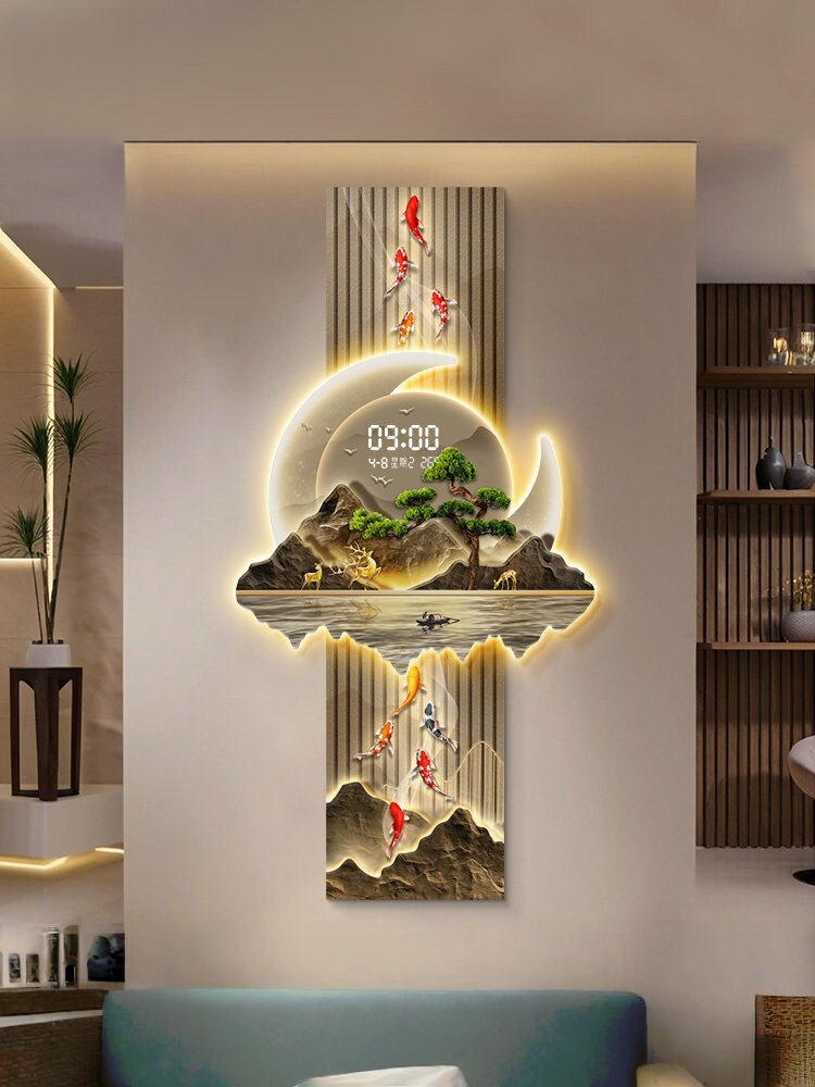 Luxury Watch Wall Clock - Luksusowe zegary ścienne do salonu, ciche