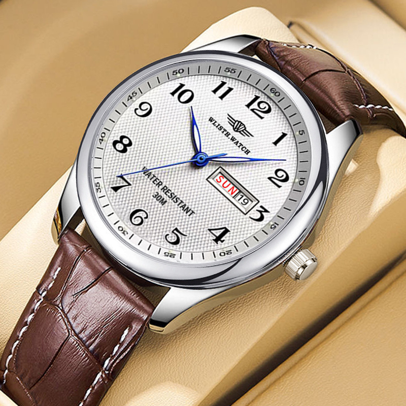 Luxury Watch Investment - WLISTH Luksusowy Zegarek Męski Kwarcowy Cyfry