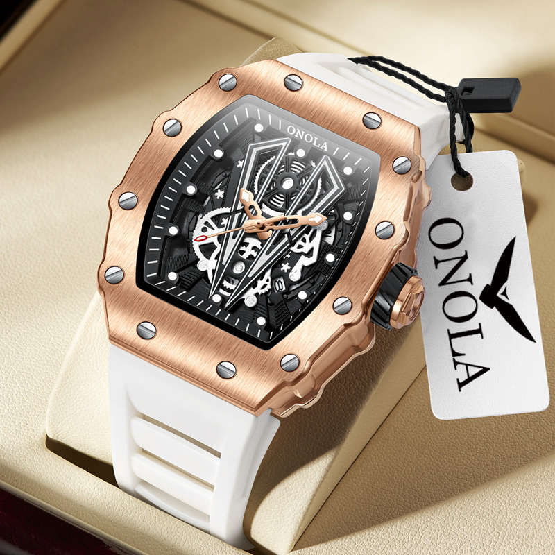 Luxury Watch Investment - Zegarek męski ONOLA 3826, sportowy, luksusowy,