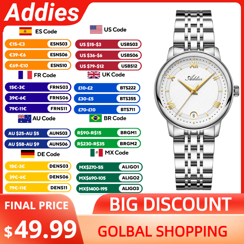 Luxury Watch For Women - Nowe luksusowe zegarki damskie Addies, 31