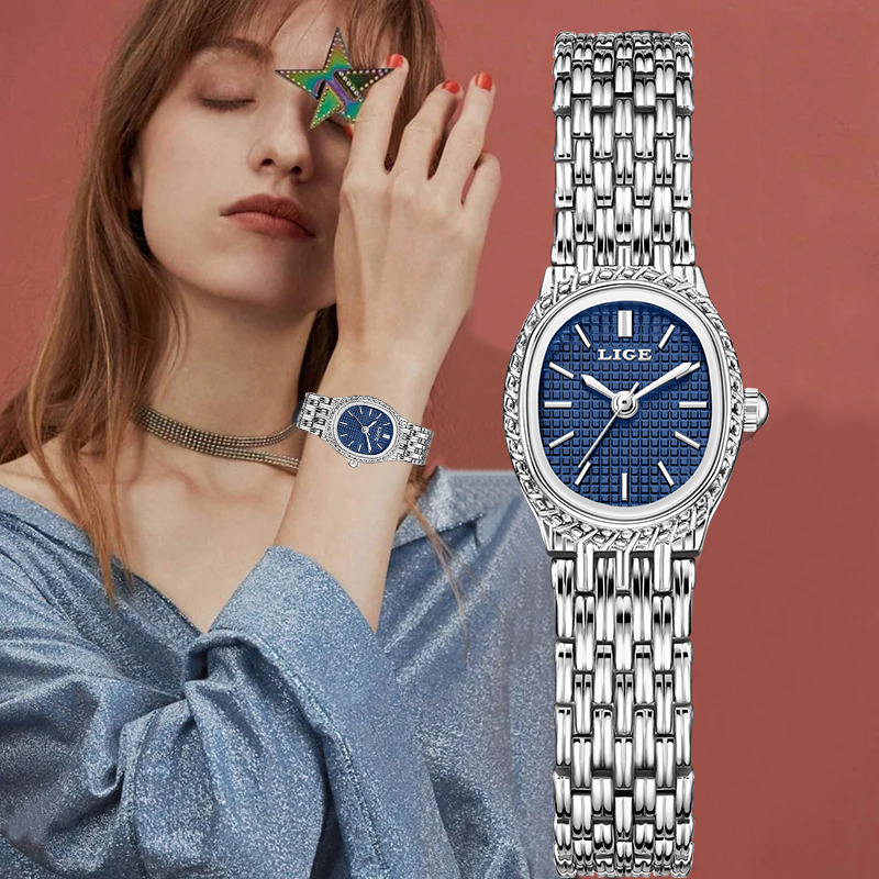 Luxury Watch For Women - Zegarek damski LIGE, luksusowy, kwarcowy, elegancki,