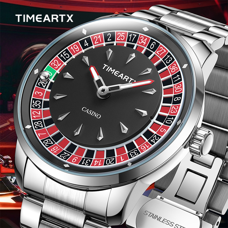 Luxury Watch Investment - Zegarki kwarcowe TIMEARTX, nowe, luksusowe, męskie,