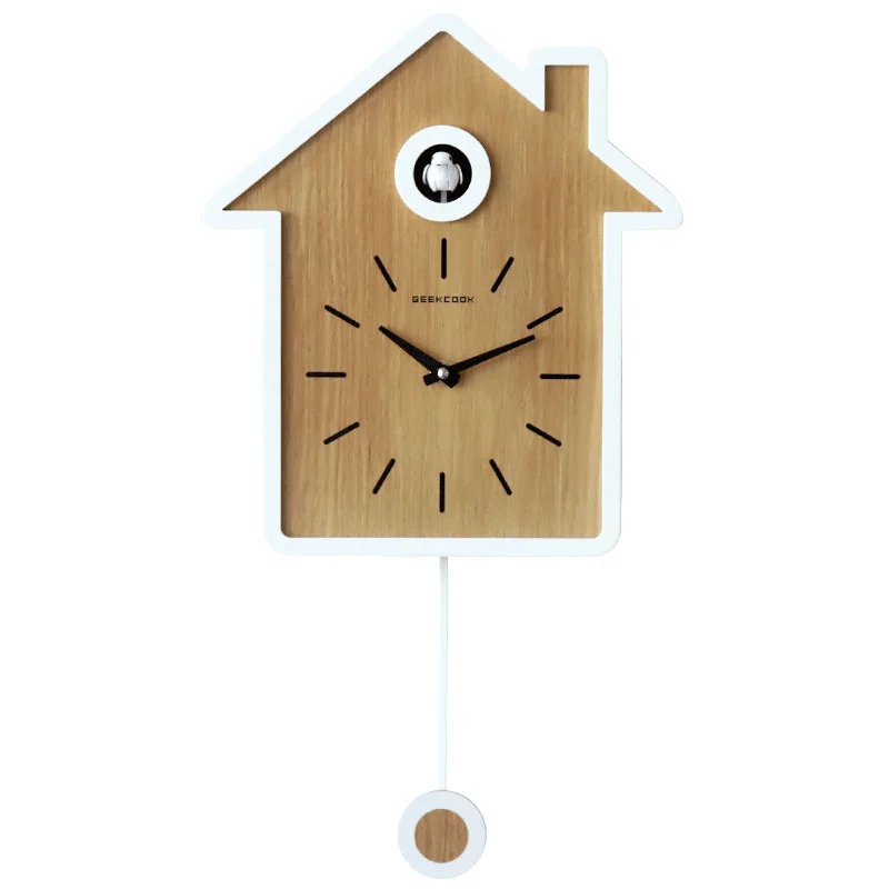 Luxury Watch Wall Clock - Nowoczesny zegar gwiezdniczny z wahadłem, cichy