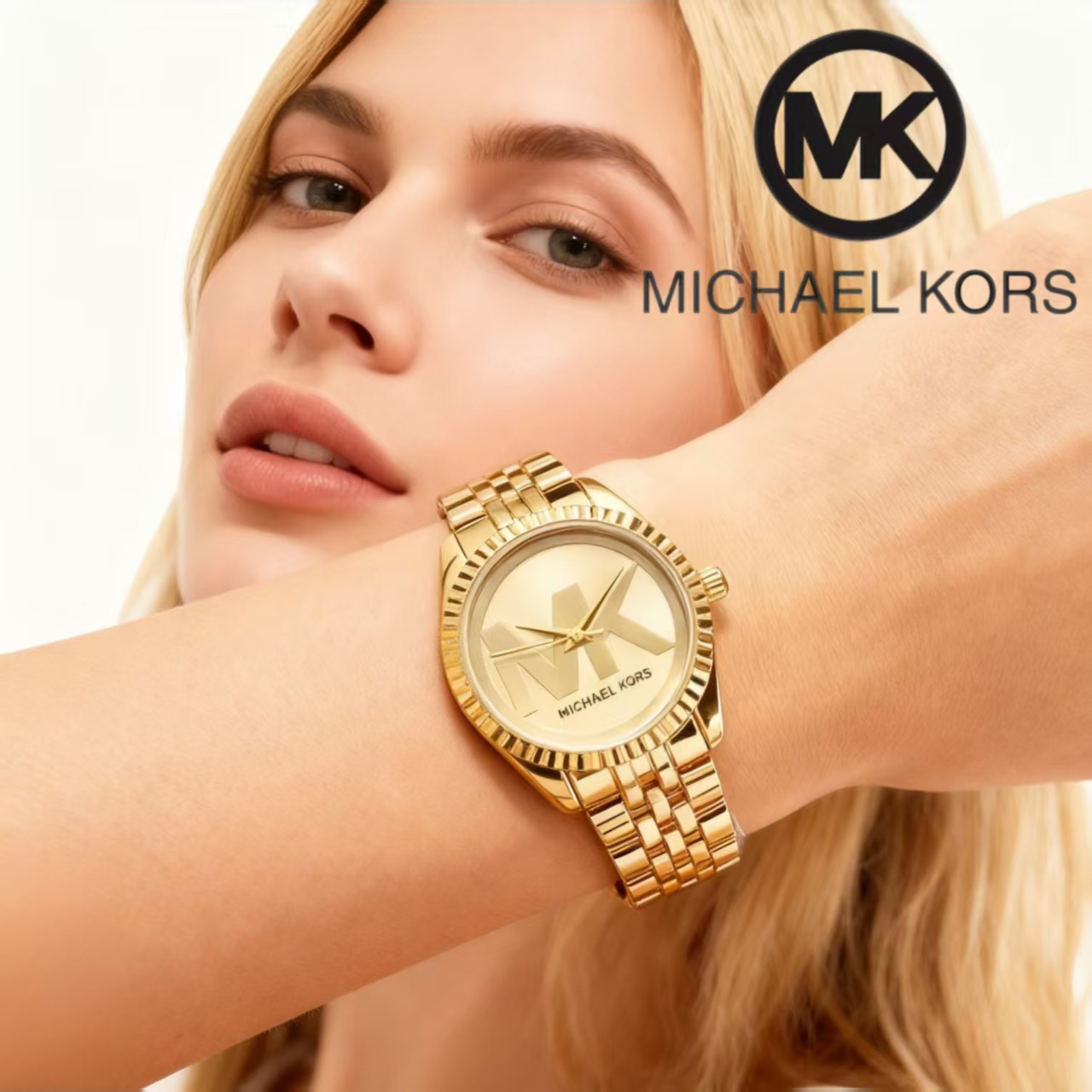Luxury Watch Photography - Luksusowy damski zegarek Michael Kors w