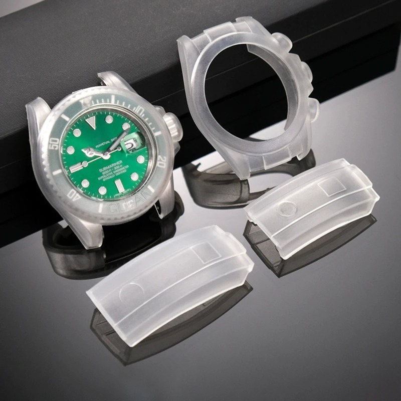 Luxury Watch Investment - Przezroczysta, odporna na zarysowania, wodoodporna silikonowa