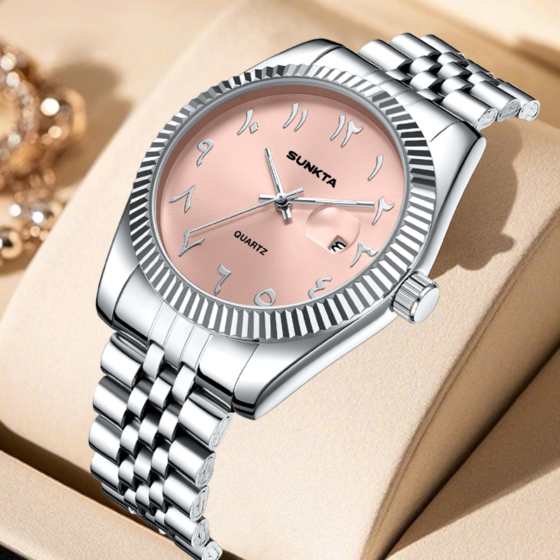 Luxury Watch Life - SUNKTA Elegancki Klasyczny Zegarek Damski Modny