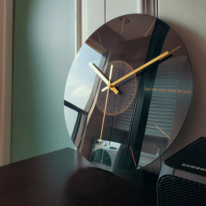 Luksusowy cichy zegar ścienny  – Luxury Watch Wall Clock recenzja i cena