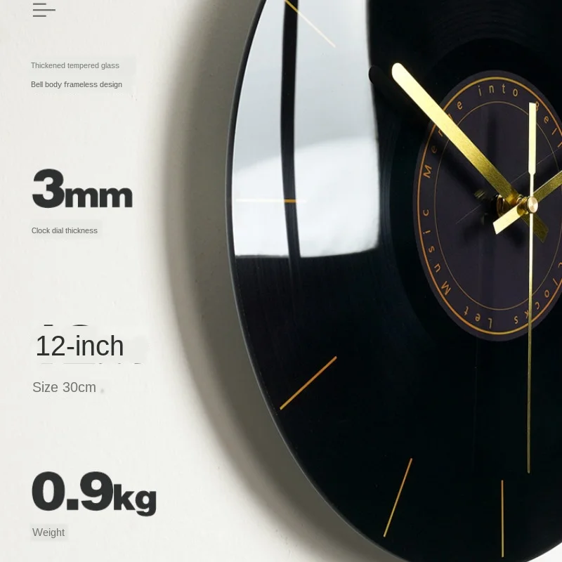 Luksusowy cichy zegar ścienny  – Luxury Watch Wall Clock recenzja i cena