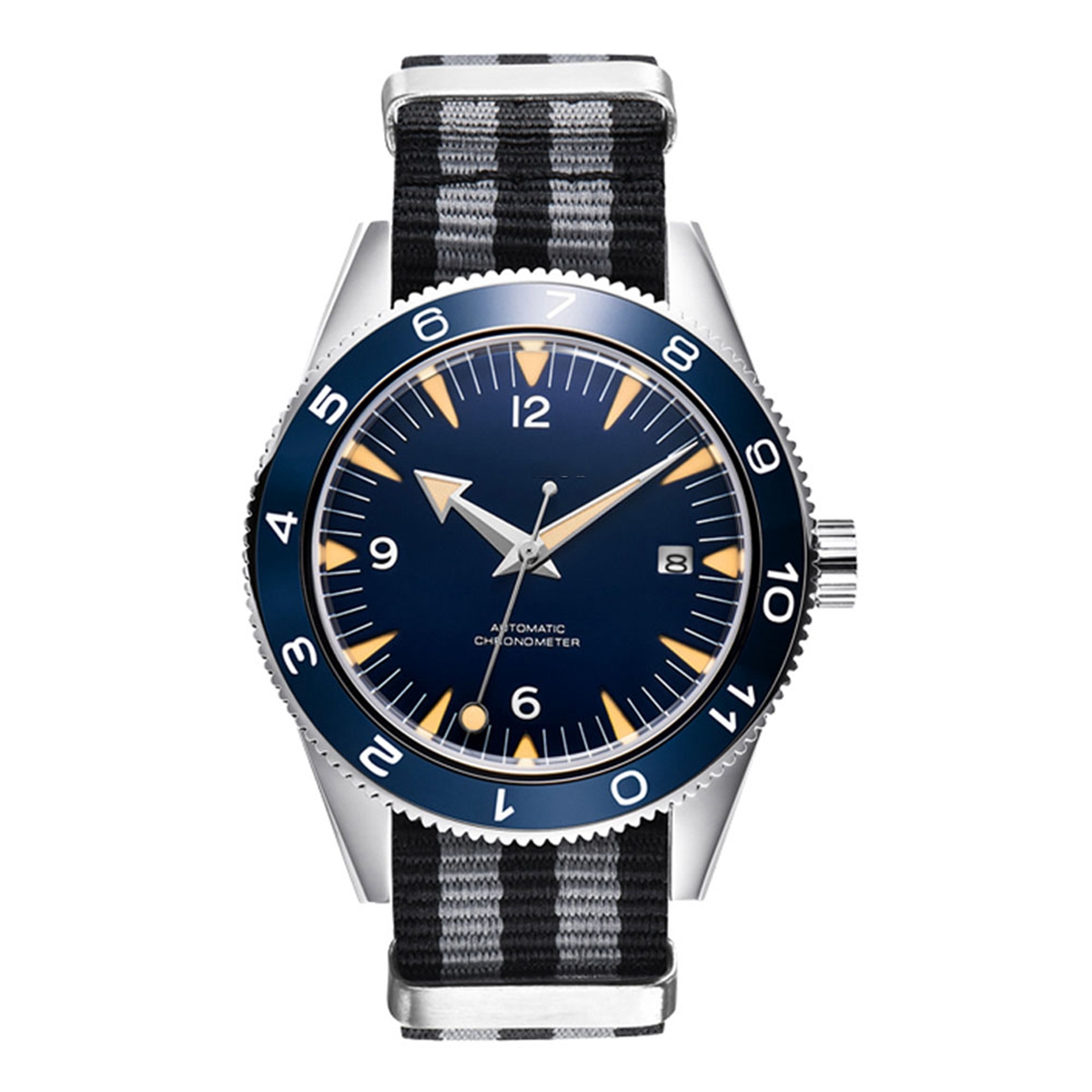 Własne logo NH35 zegarek z mec – Luxury Watch Life recenzja i cena