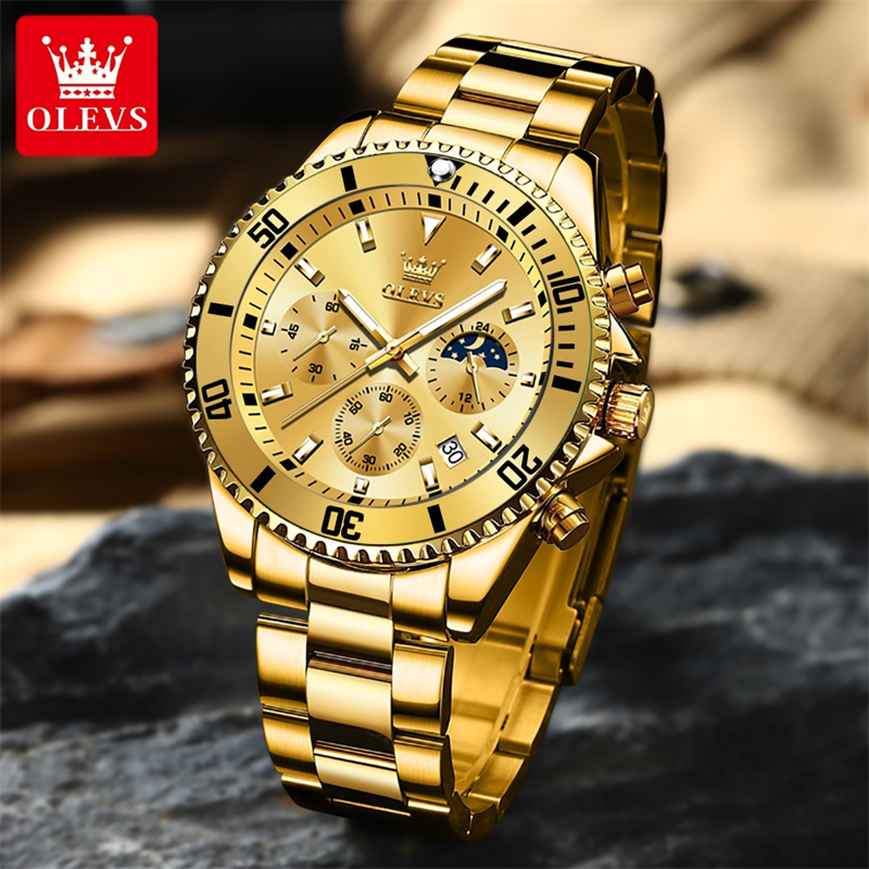 OLEVS zegarek męski Top marka  – Luxury Watch Investment recenzja i cena