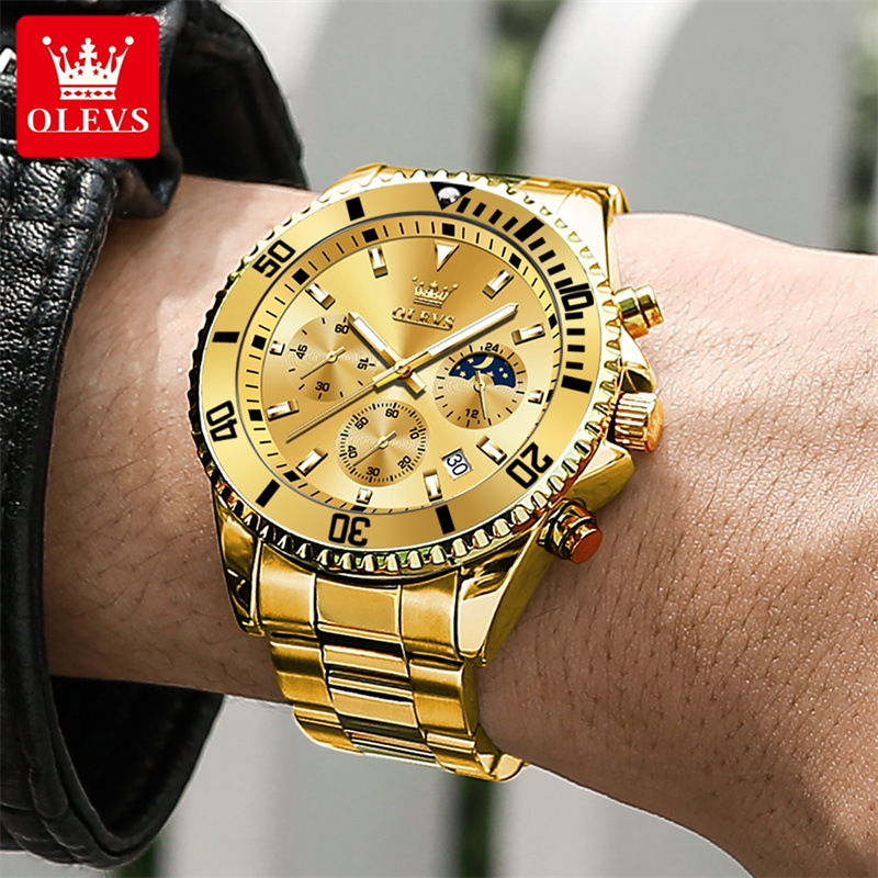OLEVS zegarek męski Top marka  – Luxury Watch Investment recenzja i cena