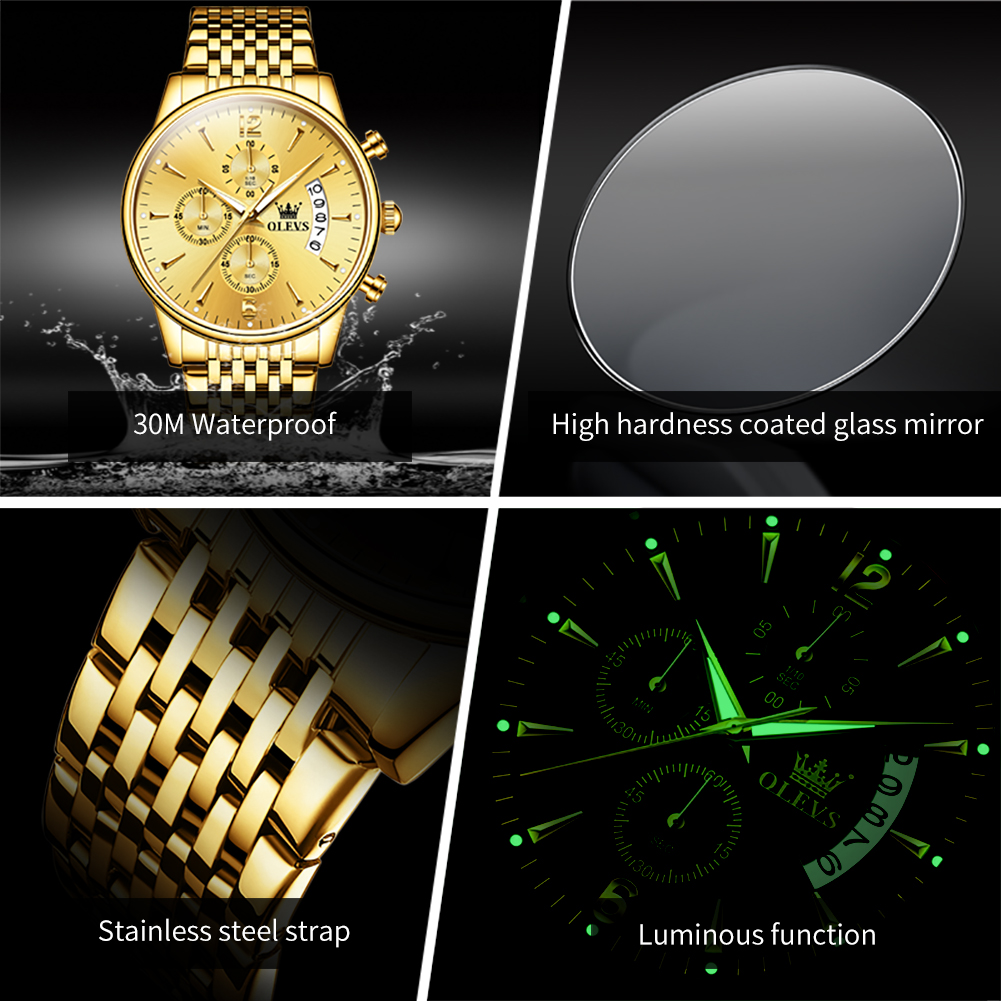 OLEVS marka luksusowy złoty ze – Luxury Watch Investment recenzja i cena