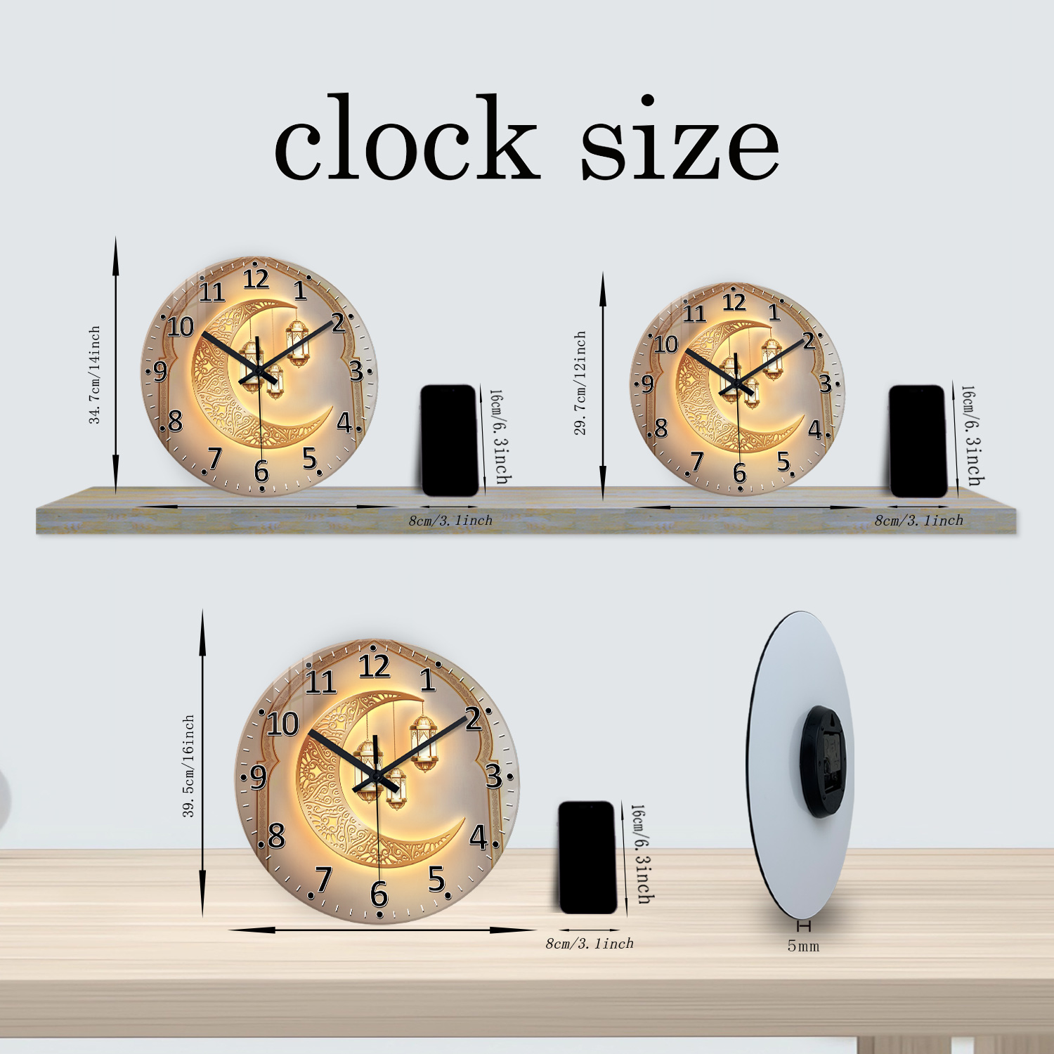 Nowoczesny, dostępny, luksusow – Luxury Watch Wall Clock recenzja i cena