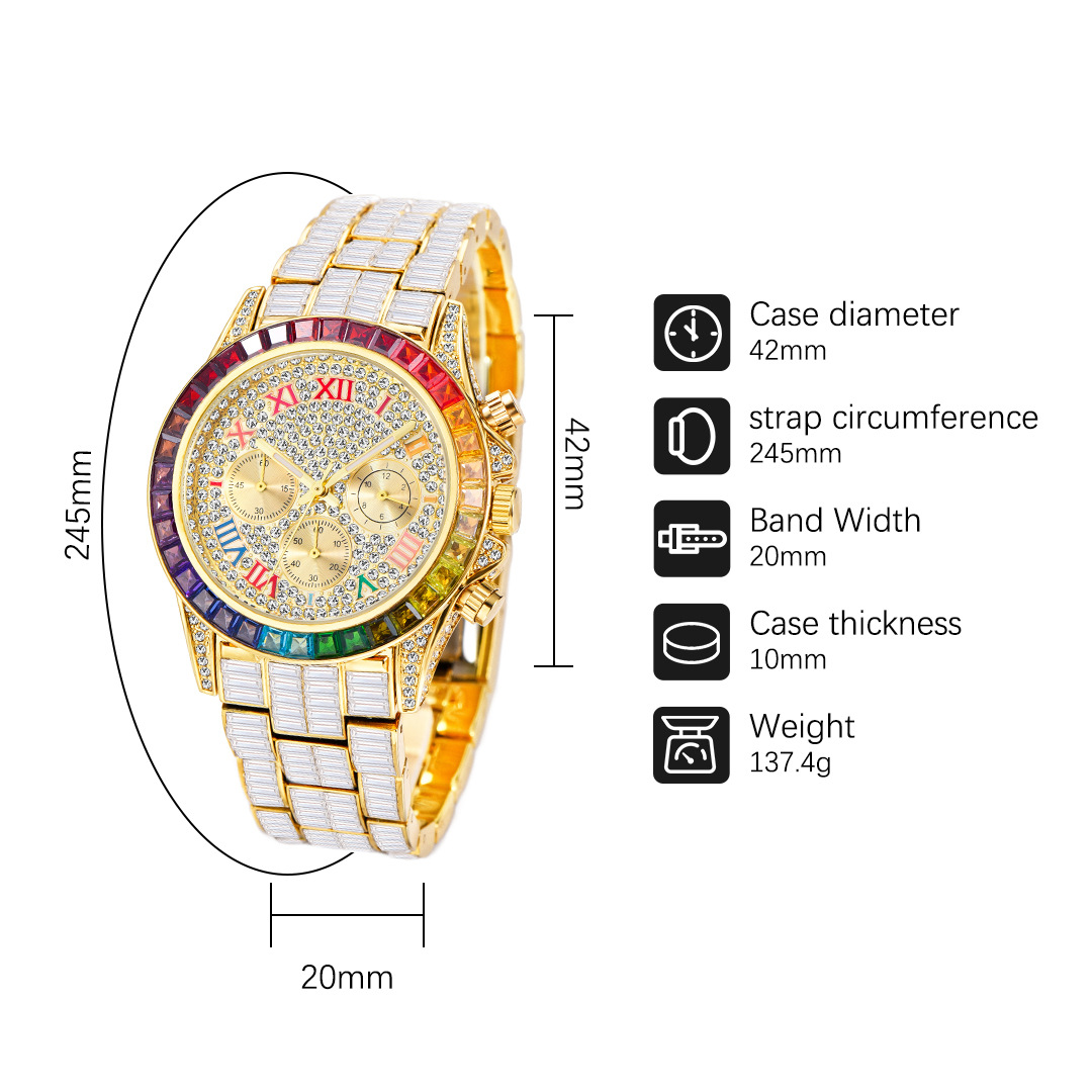 MISSFOX luksusowe Iced zegarek – Luxury Watch Investment recenzja i cena