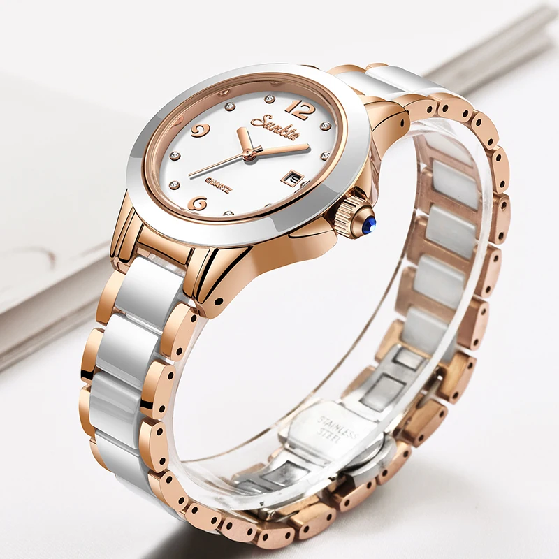 Zegarek damski Sunkta Fashion  – Luxury Watch For Women recenzja i cena
