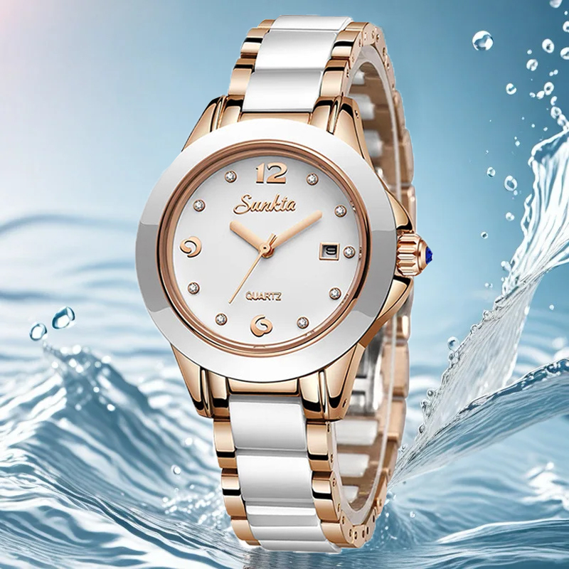 Zegarek damski Sunkta Fashion  – Luxury Watch For Women recenzja i cena