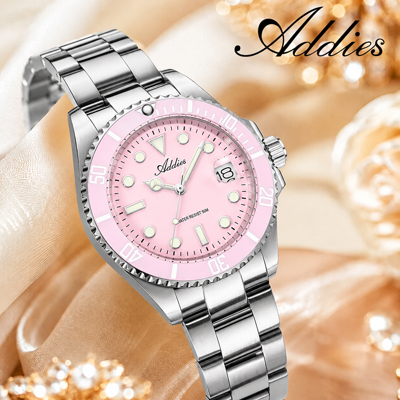 ADDIES 36mm 50m Wodoodporne Ze – Luxury Watch For Women recenzja i cena
