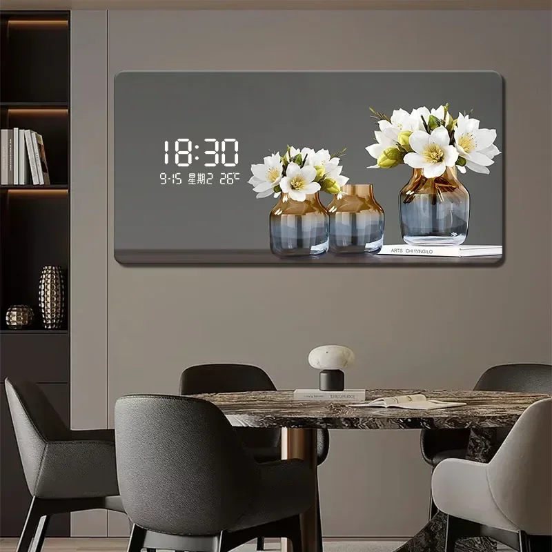 Duży rozmiar abstrakcyjna graf – Luxury Watch Wall Clock recenzja i cena