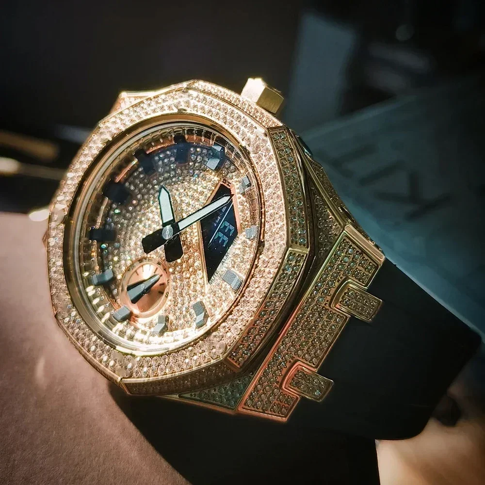 Luksusowa diamentowa tarcza ze – Luxury Watch Repair recenzja i cena