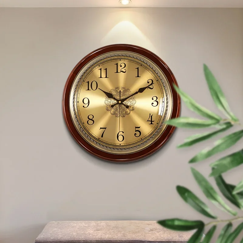 Luksusowy drewniany zegar ście – Luxury Watch Wall Clock recenzja i cena