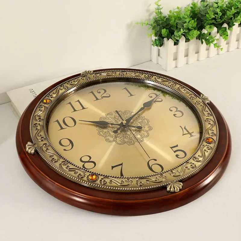 Luksusowy drewniany zegar ście – Luxury Watch Wall Clock recenzja i cena