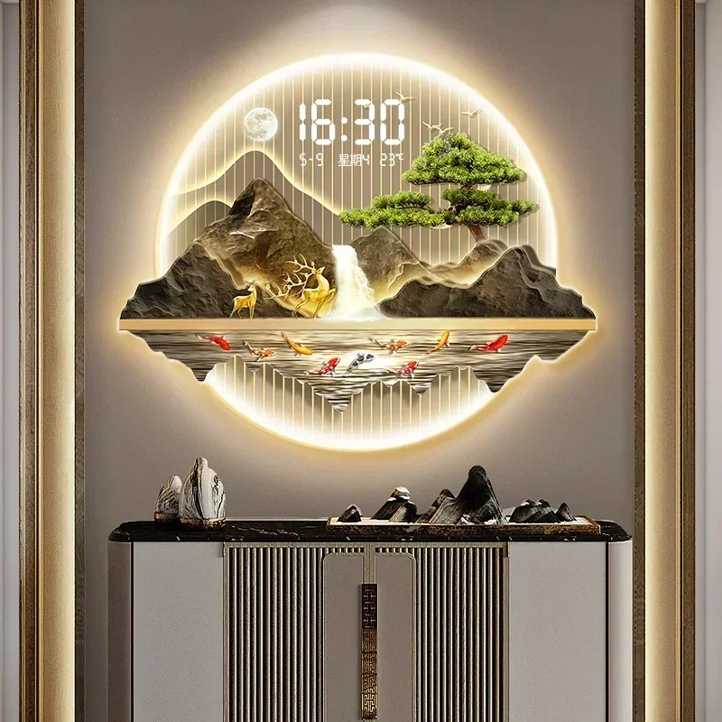 Zegar ścienny LED do salonu, l – Luxury Watch Wall Clock recenzja i cena