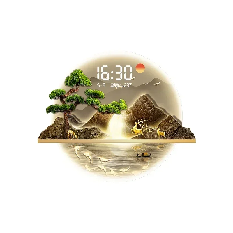 Zegar ścienny LED do salonu, l – Luxury Watch Wall Clock recenzja i cena