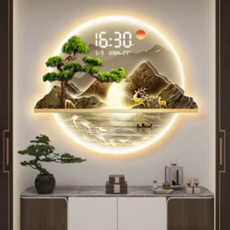 Zegar ścienny LED do salonu, l – Luxury Watch Wall Clock recenzja i cena