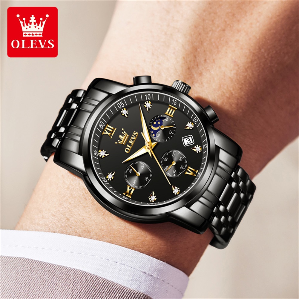 OLEVS Popularne męskie zegarki – Luxury Watch Investment recenzja i cena
