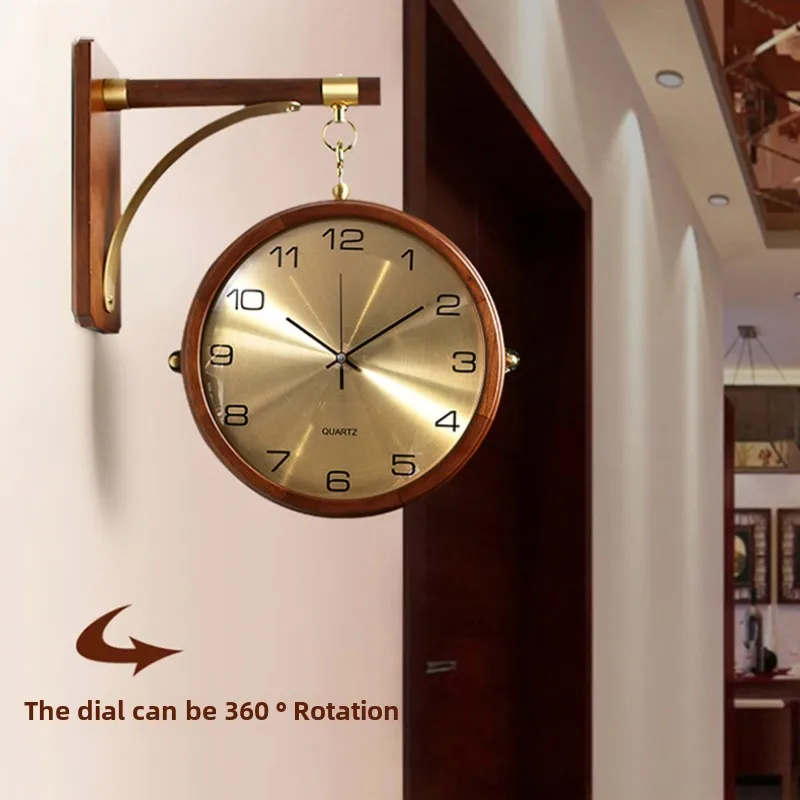 Lekkie luksusowe ciche metalow – Luxury Watch Wall Clock recenzja i cena