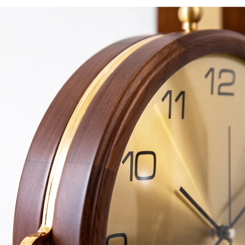 Lekkie luksusowe ciche metalow – Luxury Watch Wall Clock recenzja i cena