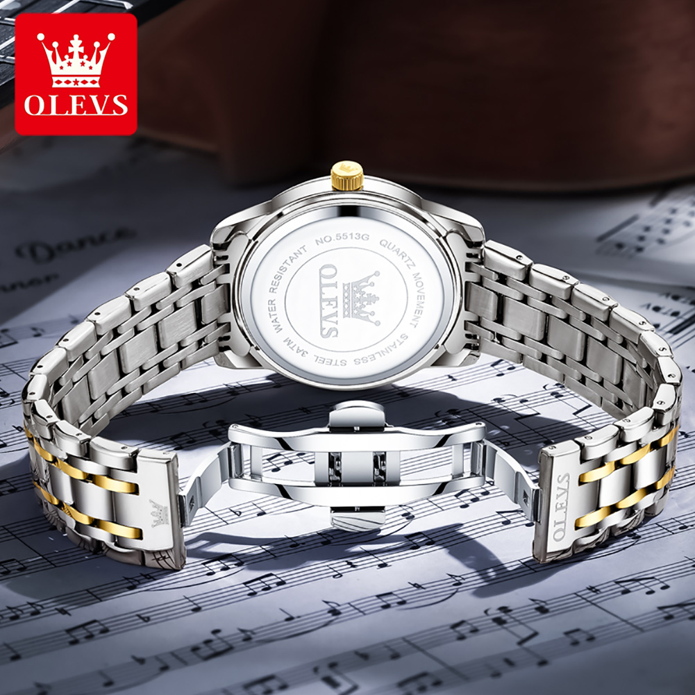 OLEVS Marka Modne męskie zegar – Luxury Watch Life recenzja i cena