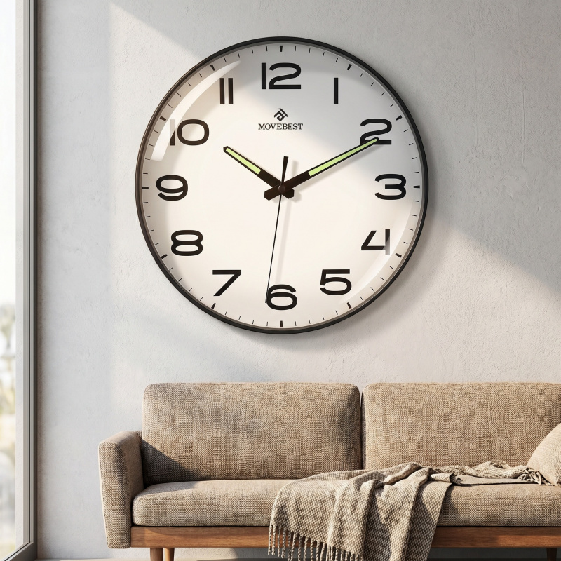 Lekki luksus, minimalistyczny  – Luxury Watch Wall Clock recenzja i cena