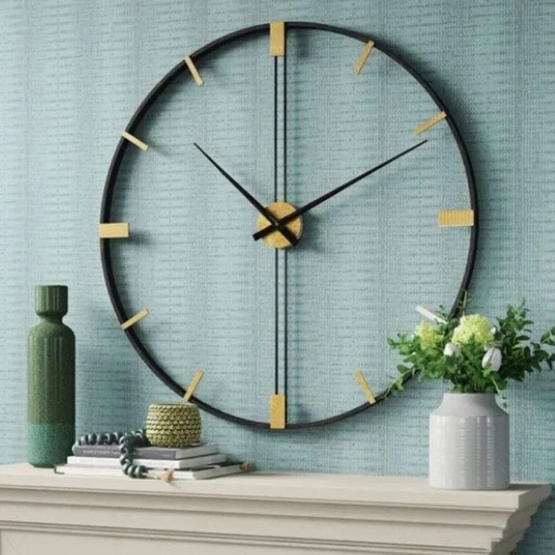Nordyckie Zegary Ścienne Metal – Luxury Watch Wall Clock recenzja i cena