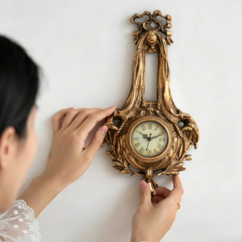 Zegary ścienne w stylu vintage – Luxury Watch Wall Clock recenzja i cena